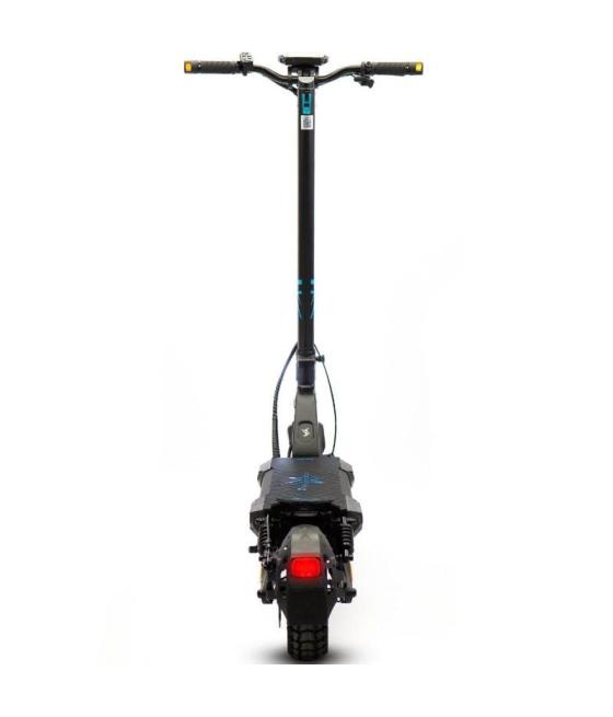 Patinete eléctrico smartgyro crossover dual max 2 lr certificado/ motor 1000w/ ruedas 10'/ 25km/h/ autonomía 70km/ negro