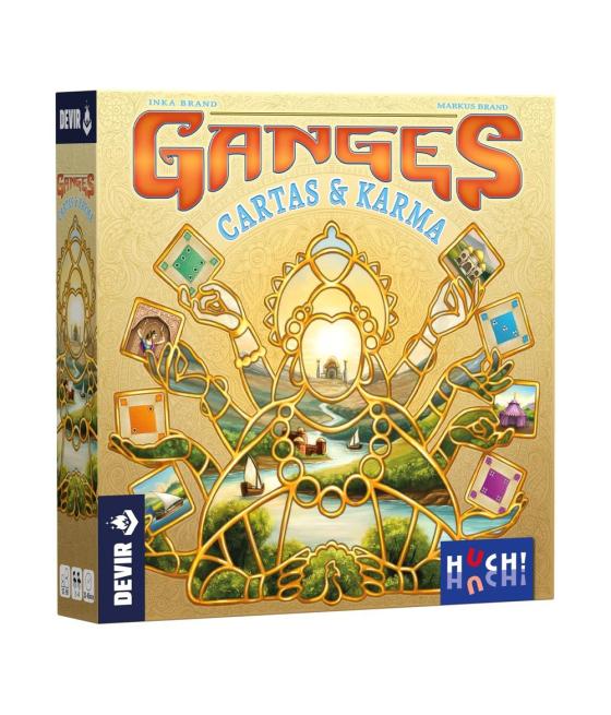 Juego de mesa ganges cartas y karma