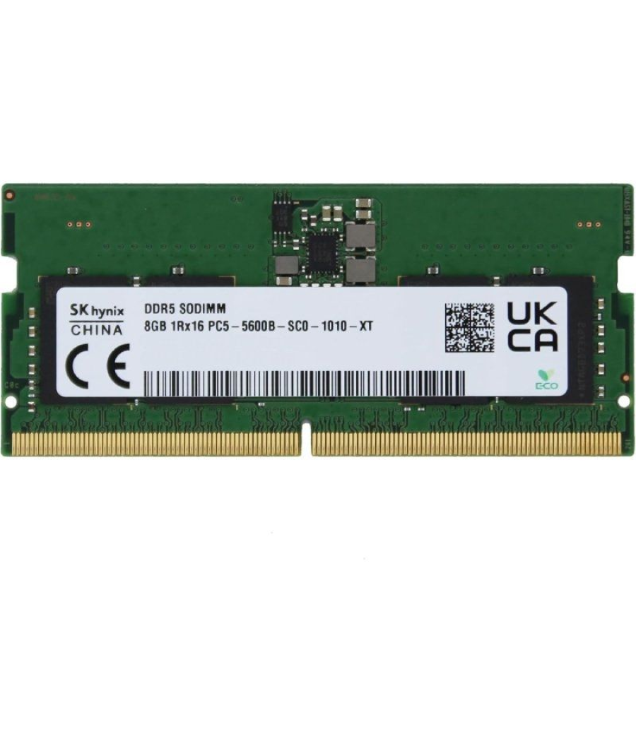 Memoria ram sk hynix 8gb/ ddr5/ 5600mhz/ sodimm