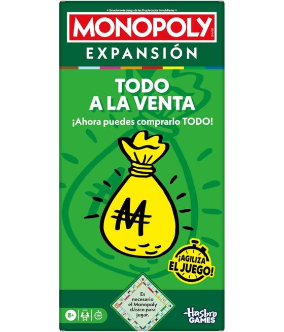 Expansión hasbro monopoly todo a la venta