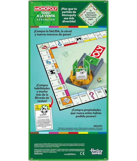 Expansión hasbro monopoly todo a la venta