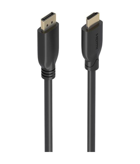 Cable conversor aisens a125-0921/ displayport macho - hdmi 4k macho/ 7m/ negro