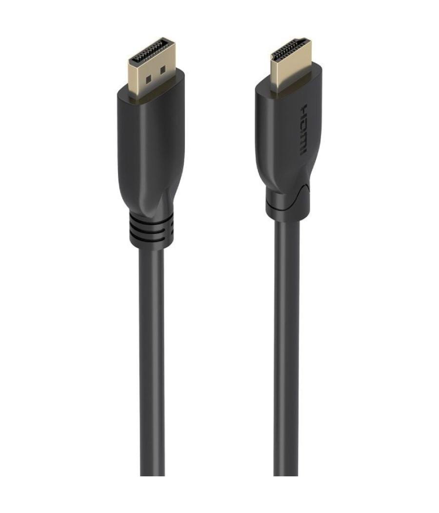 Cable conversor aisens a125-0921/ displayport macho - hdmi 4k macho/ 7m/ negro