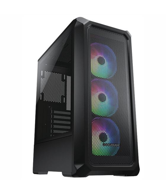 Cougar caja semitorre archon 2 mesh rgb negro