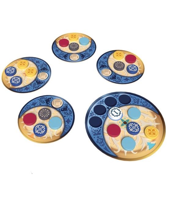 Juego de mesa azul duel