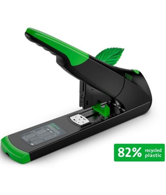 Novus grapadora de gruesos b56 re new heavy duty negro 200 hojas