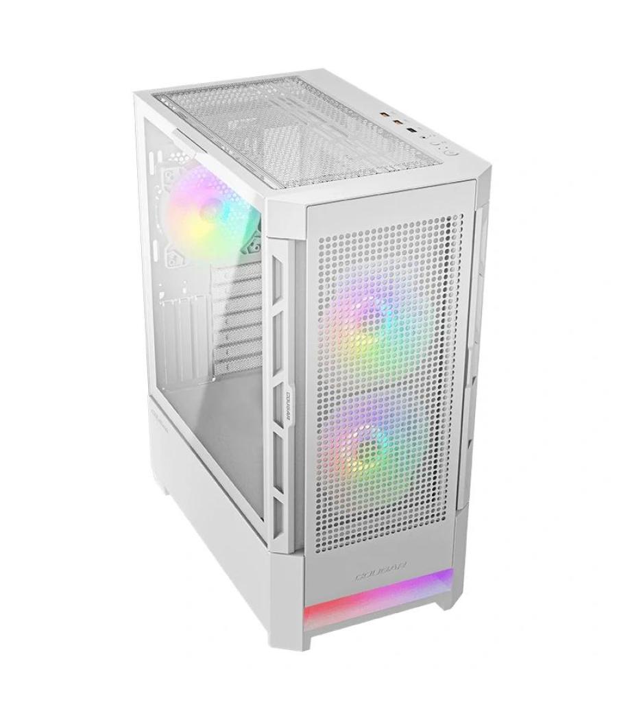 Cougar caja semitorre airface rgb blanco