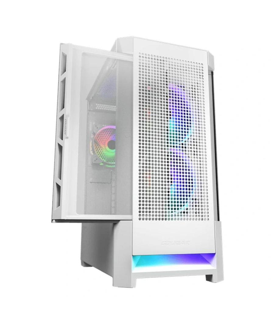 Cougar caja semitorre airface rgb blanco