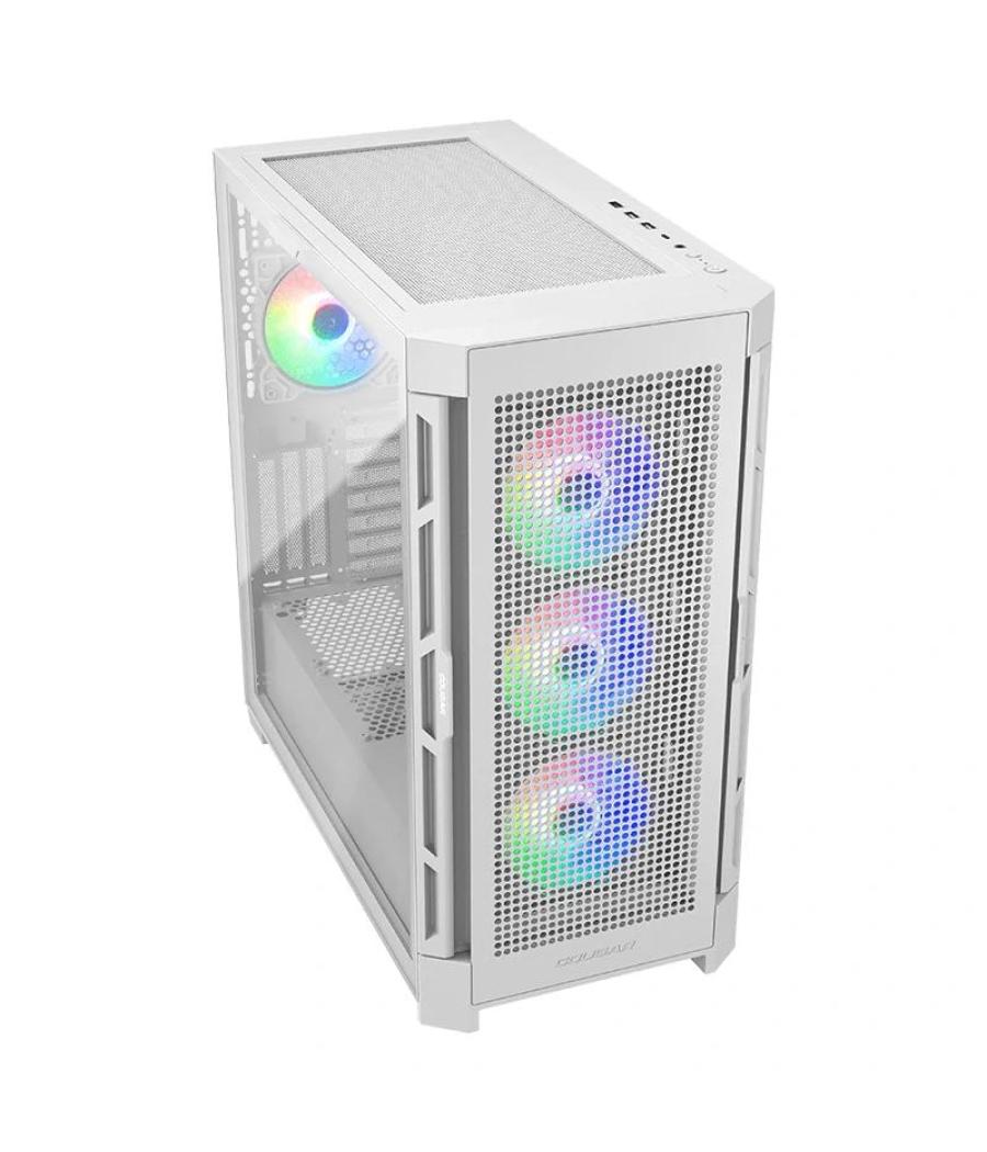 Cougar caja semitorre airface pro rgb blanca