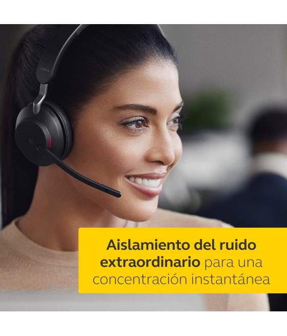 Auriculares jabra evolve2 65 uc color negro