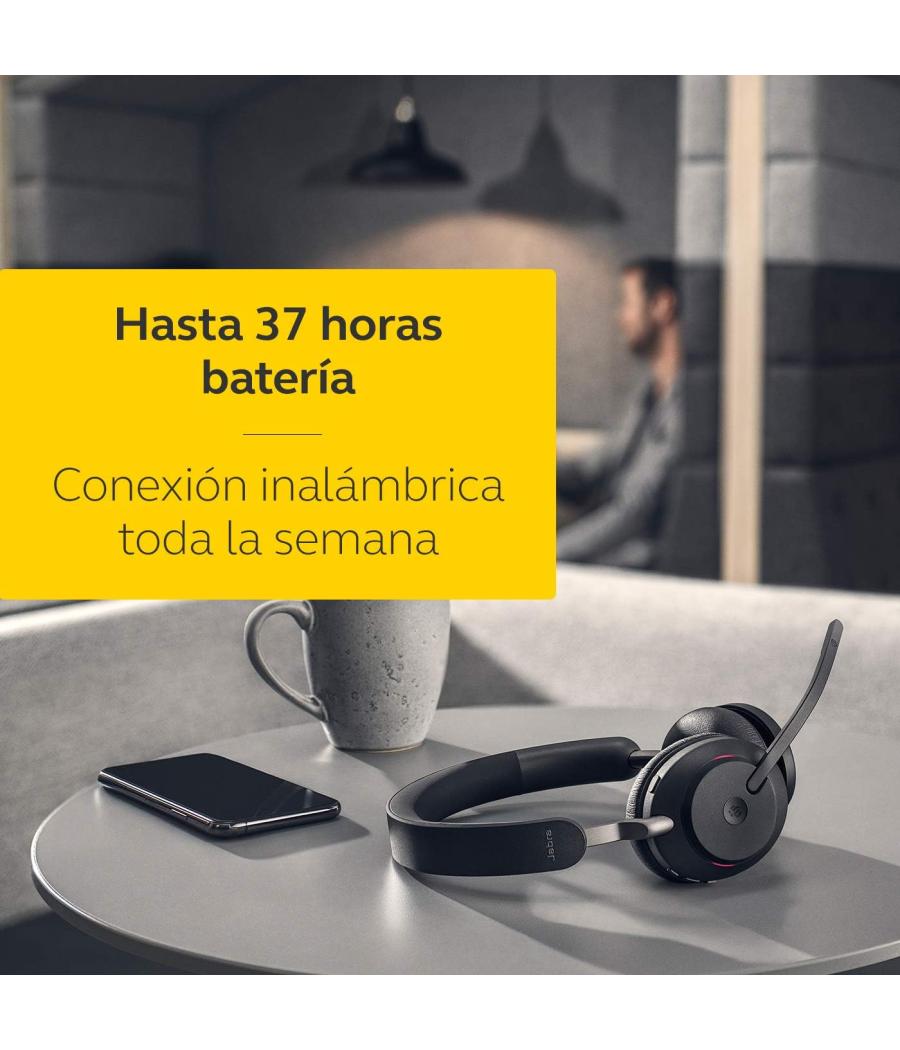 Auriculares jabra evolve2 65 uc color negro