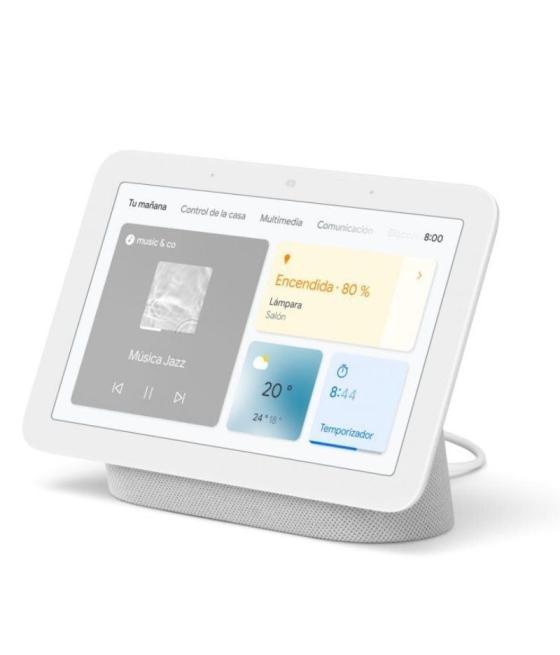 Altavoz inteligente google nest hub (2ª generación) tiza