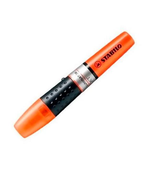 Stabilo marcador fluorescente luminator naranja caja 5 ud
