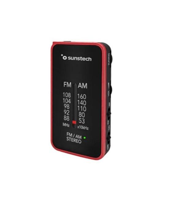 Radio portátil sunstech rpc6rd/ roja