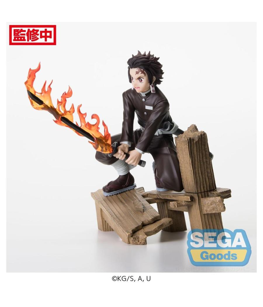 Figura sega demon slayer kimetsu no yaiba tanjiro kamado swordsmith village arc 12 cm