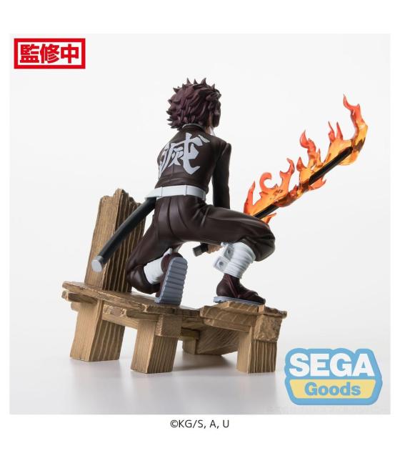 Figura sega demon slayer kimetsu no yaiba tanjiro kamado swordsmith village arc 12 cm