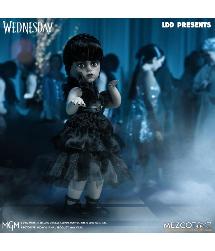 Figura mezco toys living dead dolls dancing wednesday 25 -4 cm