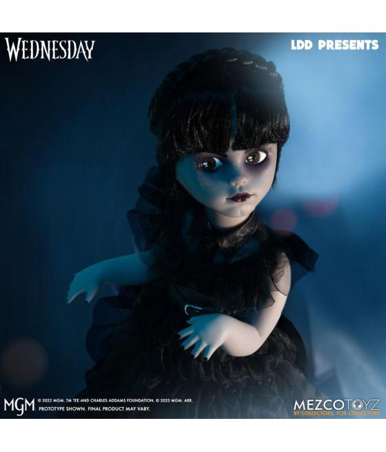 Figura mezco toys living dead dolls dancing wednesday 25 -4 cm