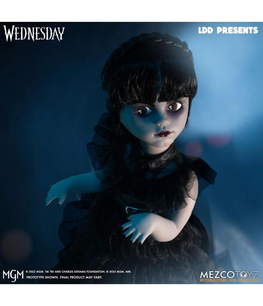 Figura mezco toys living dead dolls dancing wednesday 25 -4 cm