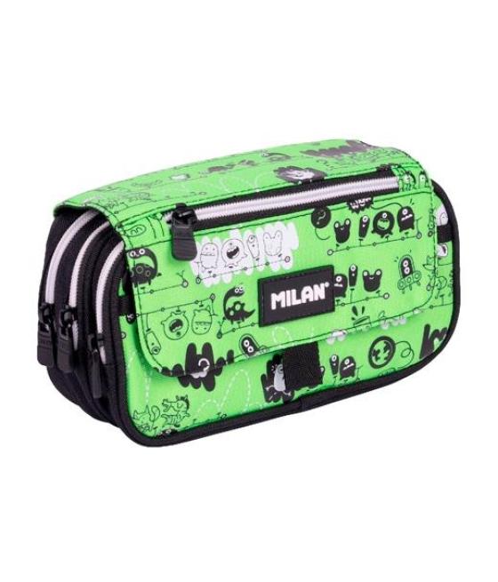 Milan portatodo 4 cremalleras con solapa serie especial tandem 2