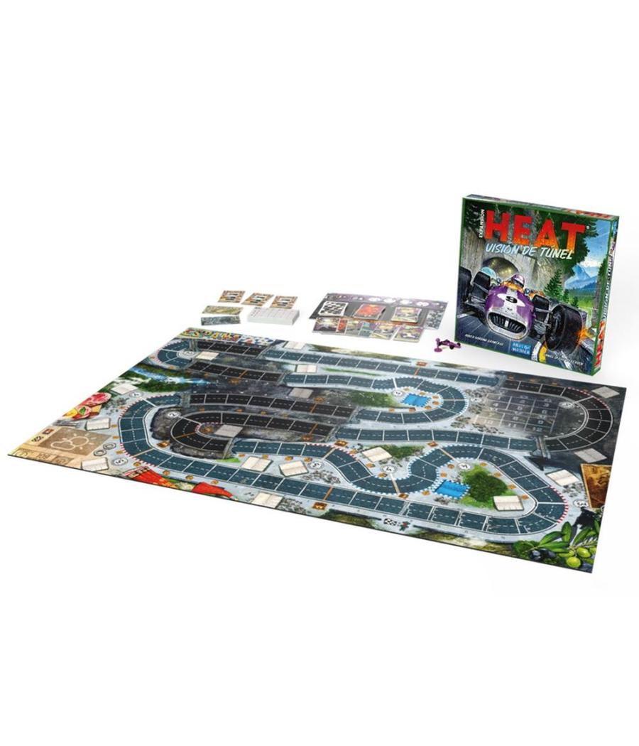 Juego de mesa heat: visión túnel