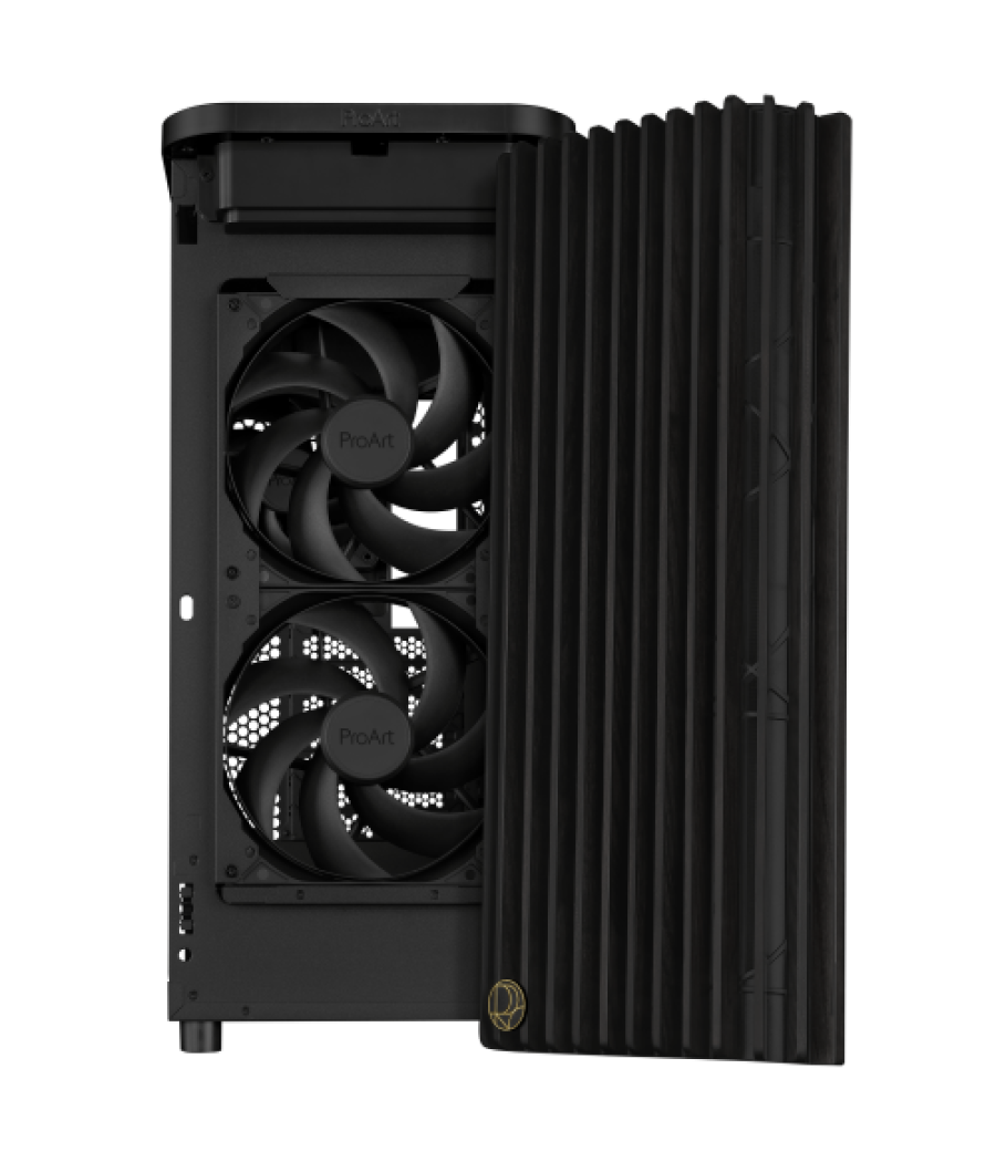 Asus proart pa401 wood metal pwm (black) torre negro