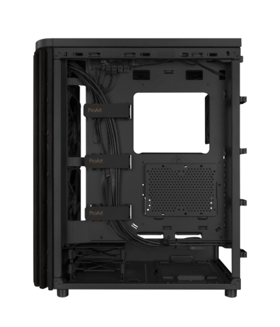 Asus proart pa401 wood metal pwm (black) torre negro