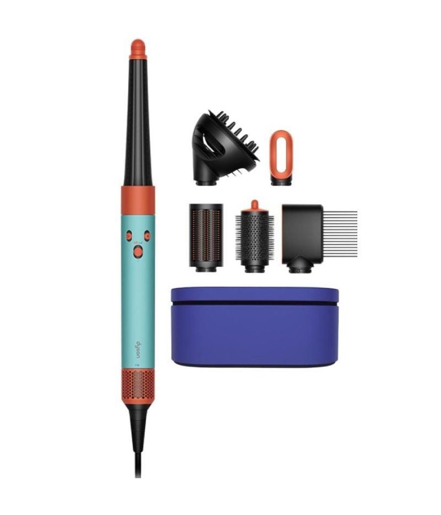 Rizador y secador para pelo dyson airwrap i.d./ azul y naranja