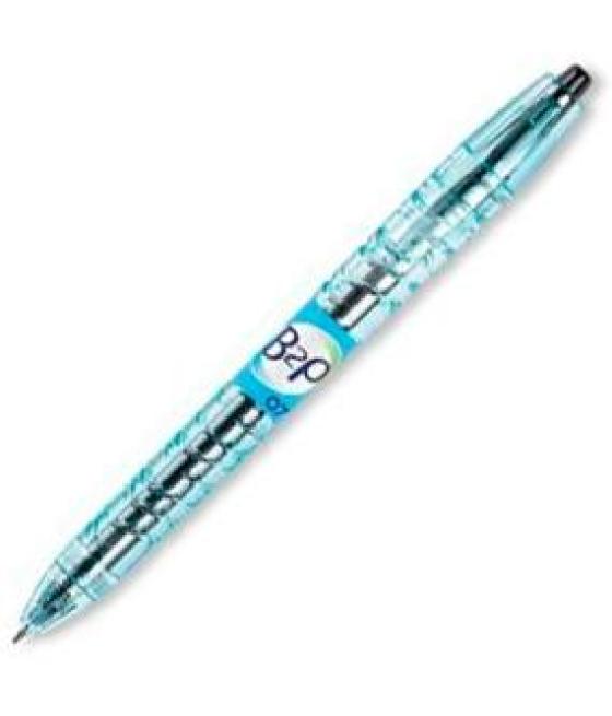 Pilot bolígrafo tinta de gel begreen b2p retráctil 0.7 negro
