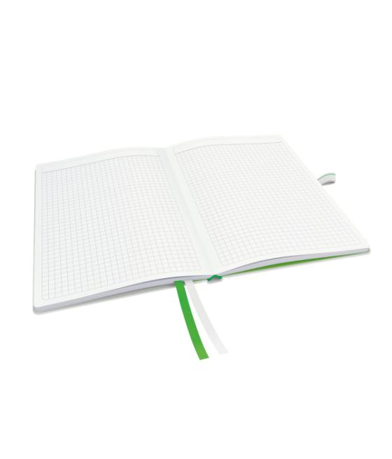 Cuaderno encolado leitz complete tapa dura din a5 80 hojas cuadro 5 mm color negro