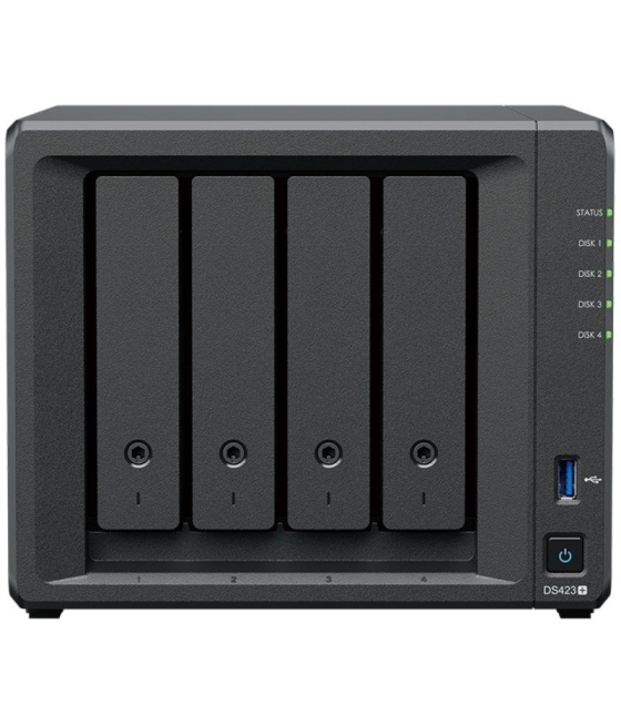 Nas synology diskstation ds423+/ 4 bahías 3.5'- 2.5'/ 6gb ddr4/ formato torre