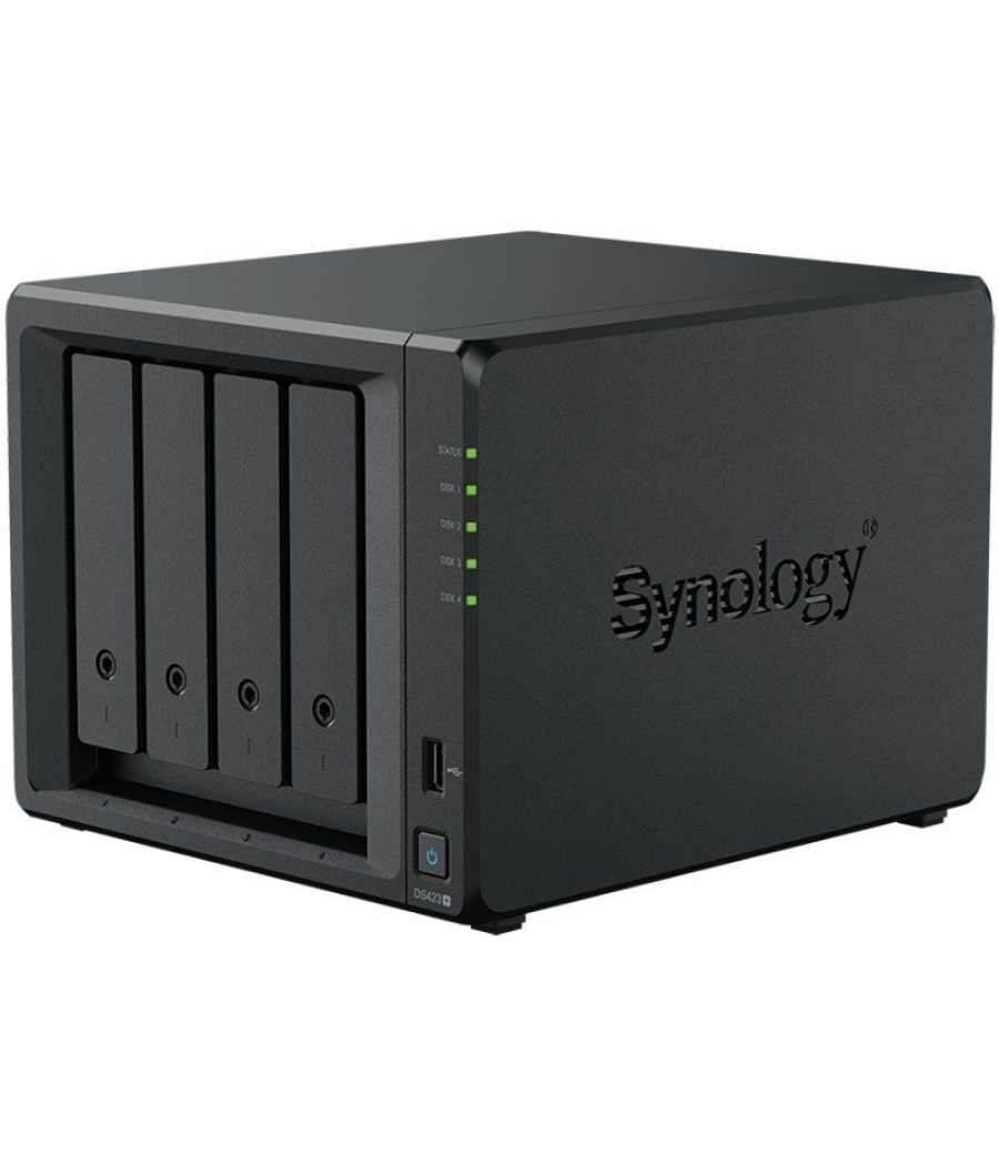 Nas synology diskstation ds423+/ 4 bahías 3.5'- 2.5'/ 6gb ddr4/ formato torre