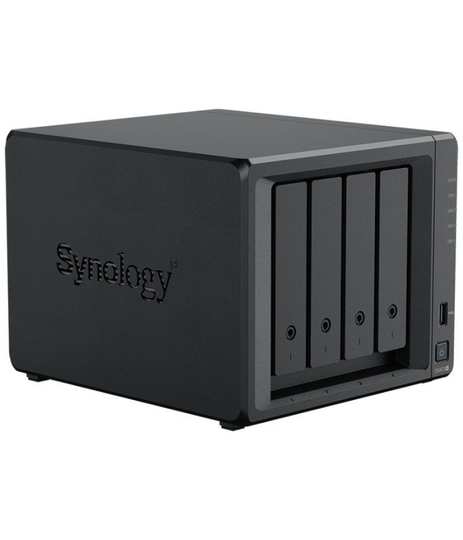 Nas synology diskstation ds423+/ 4 bahías 3.5'- 2.5'/ 6gb ddr4/ formato torre