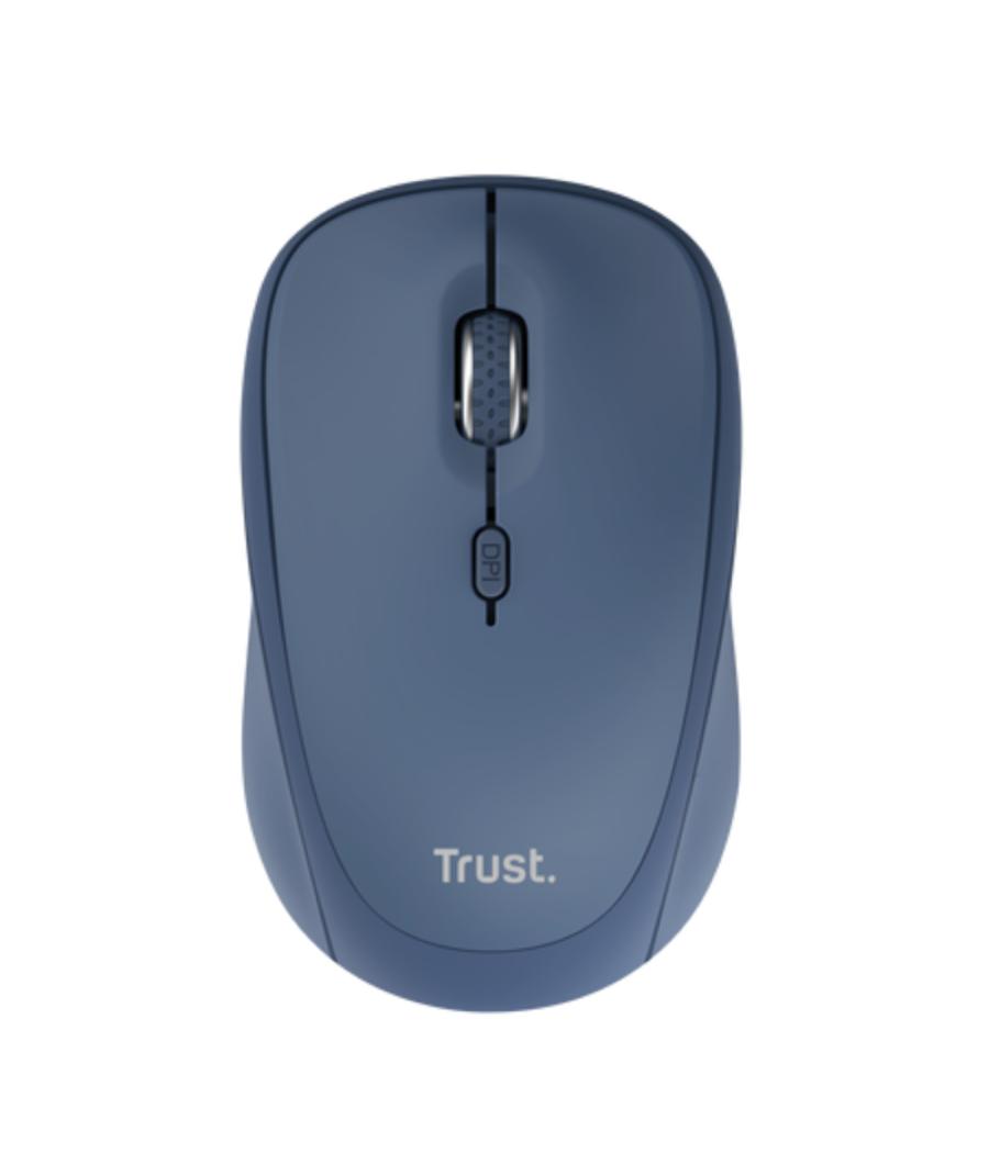 Raton optico yvi+ wireless multidispositivo azul trust
