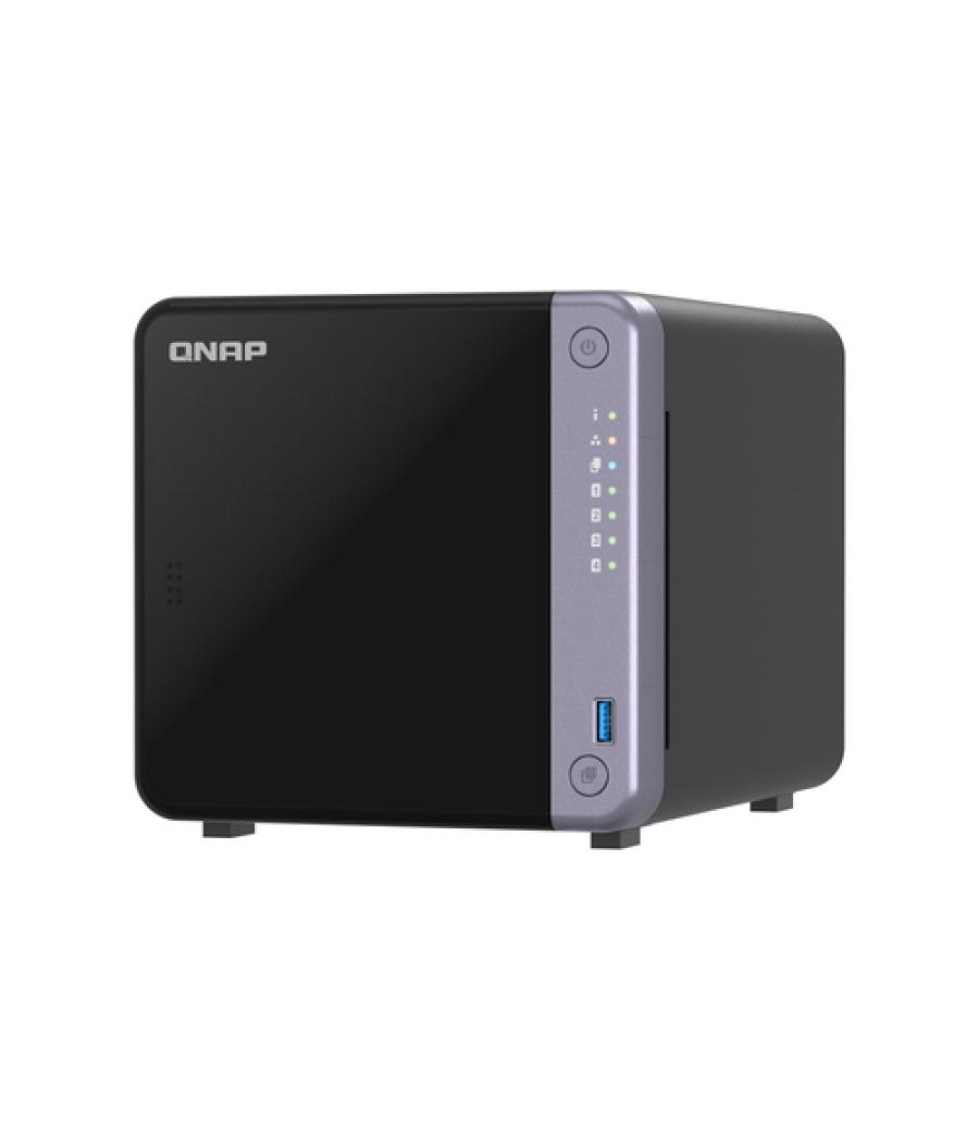 QNAP TS-432X-4G servidor de almacenamiento NAS Torre Alpine Alpine AL-524 4 GB DDR4 QNAP QTS Negro