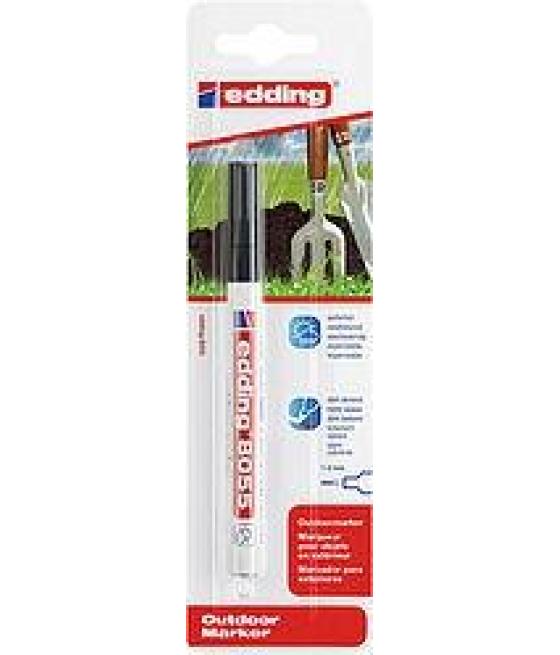 Edding marcador permanente para exterior 8055 negro blister