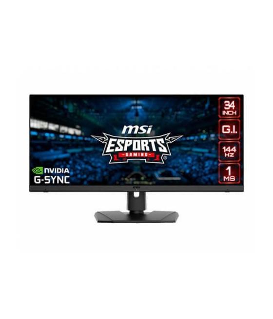 Monitor gaming 34 pulgadas msi optix mpg341qr negro