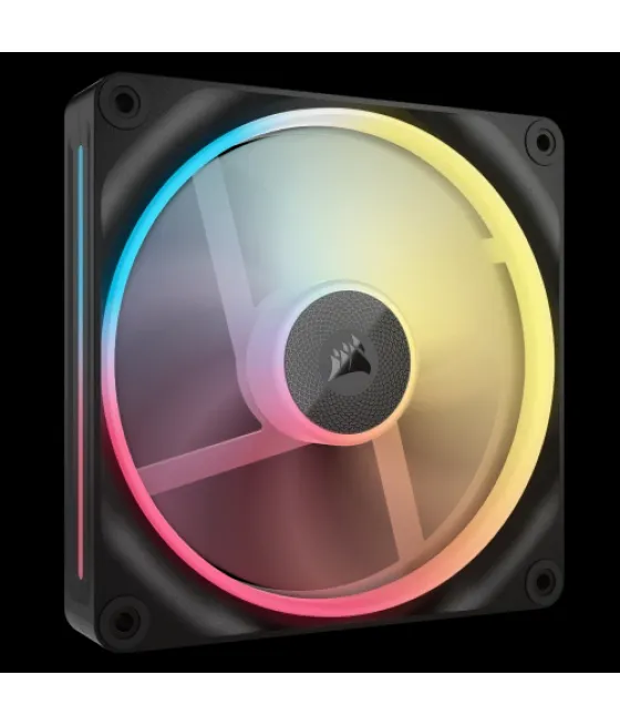 Corsair icue link lx140-r rgb carcasa del ordenador ventilador 14 cm negro 1 pieza(s)