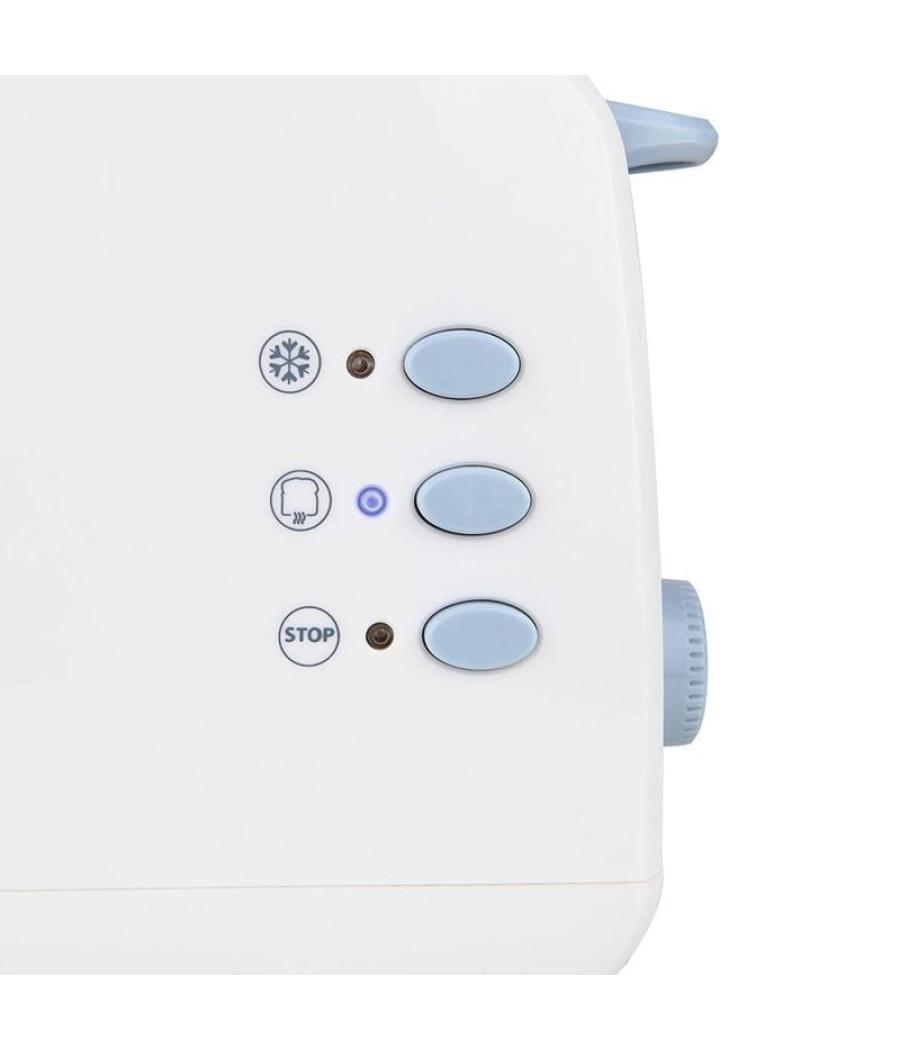 Tostador orbegozo to 4012/ 850w/ blanco