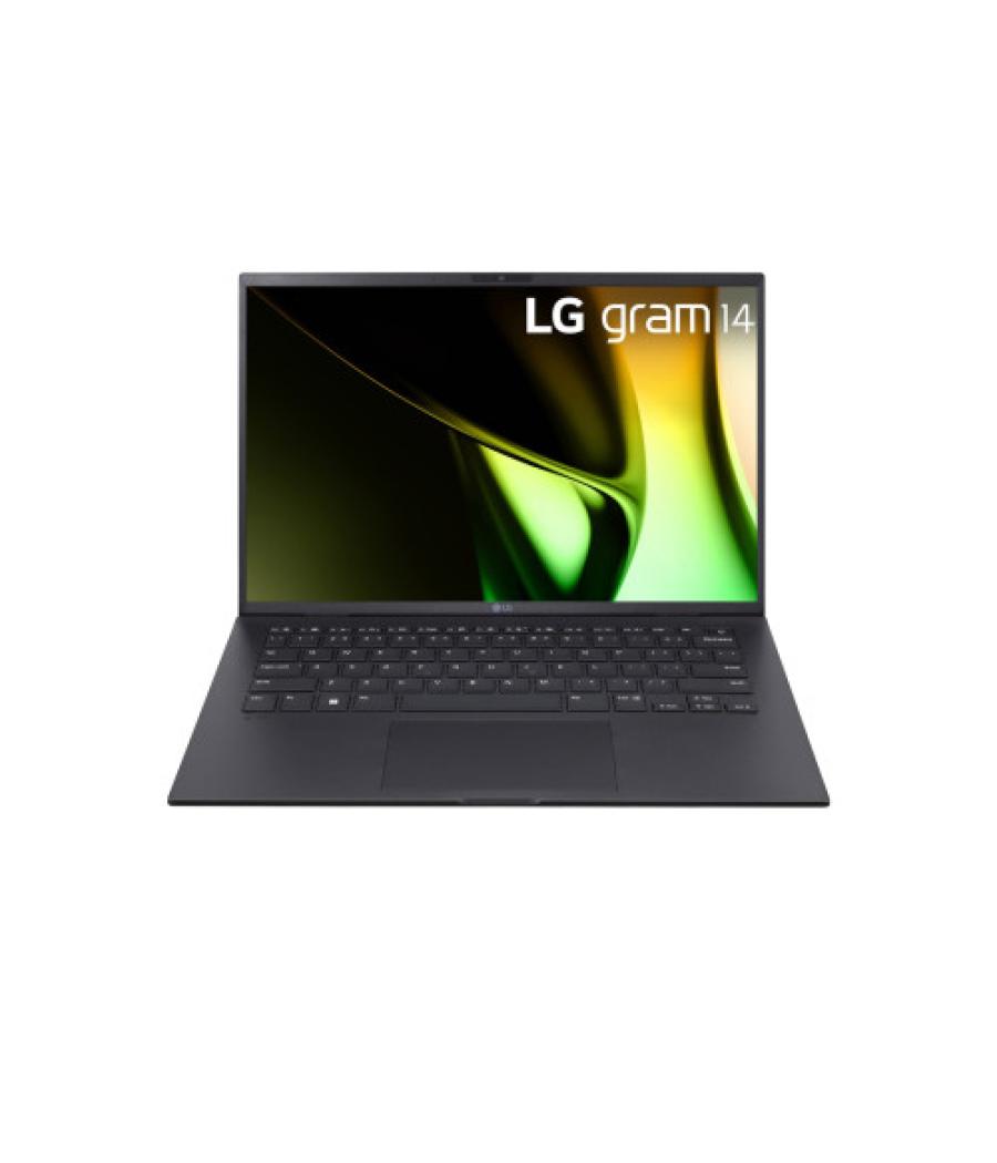 Lg gram 14z90s-g.aa55b ordenador portatil intel core ultra 5 125h portátil 35,6 cm (14") wuxga 16 gb lpddr5-sdram 512 gb ssd wi-