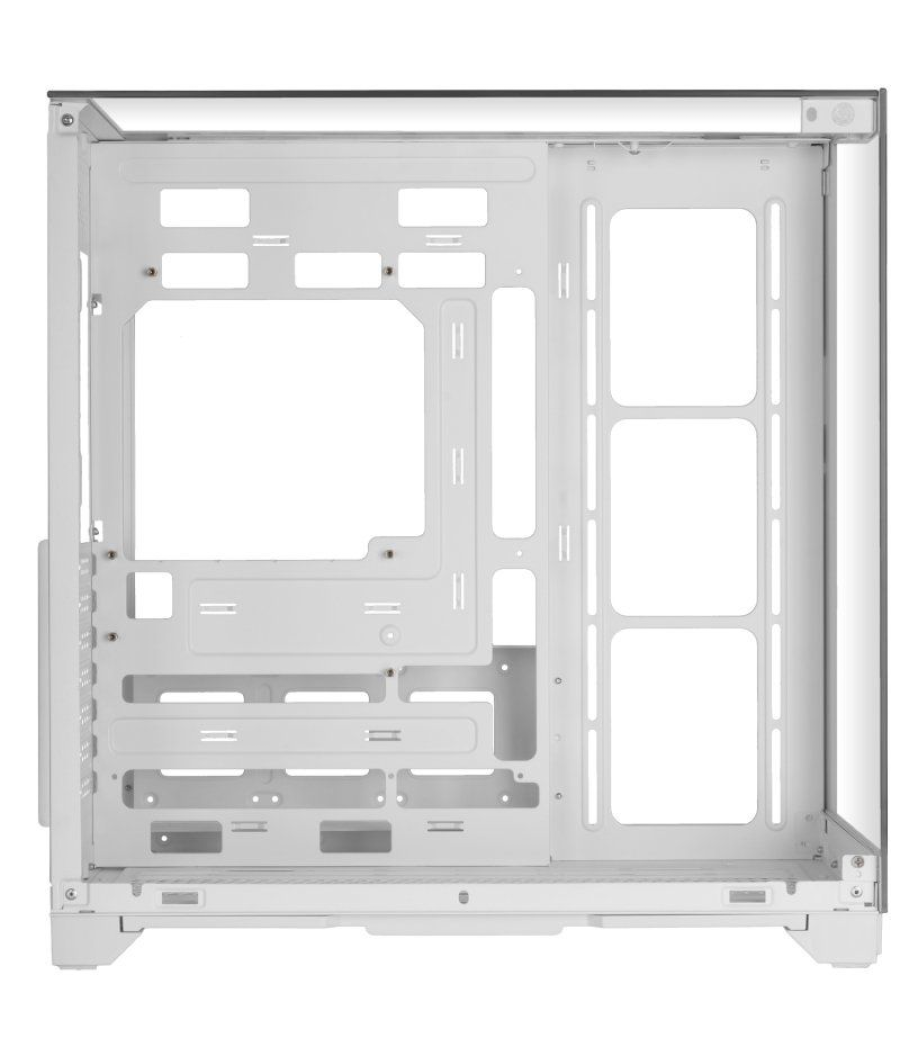 Caja gaming minitorre mars gaming mc-vision/ blanca