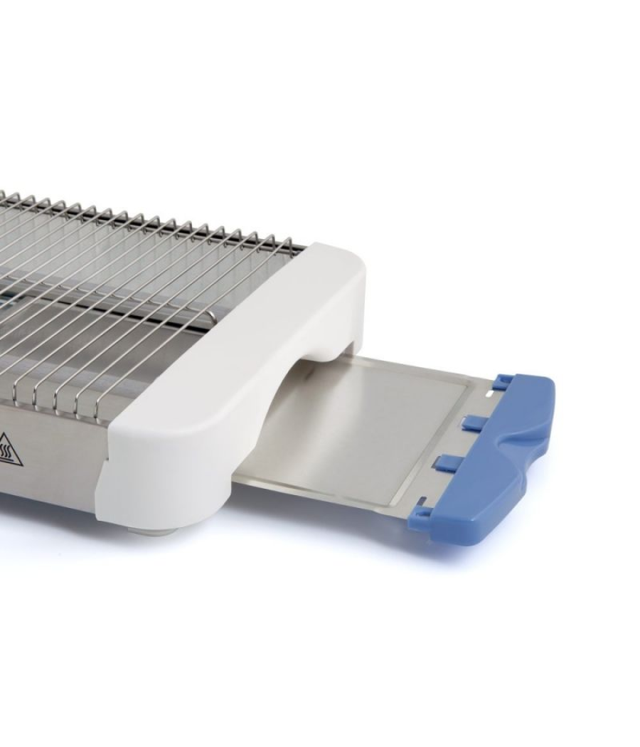 Tostador orbegozo to 1010 a/ 600w/ blanco