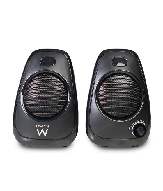 Altavoces ewent 2.0 ew3527 negro