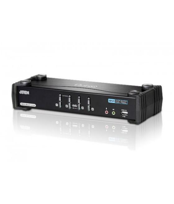 Aten cs1784a interruptor kvm negro