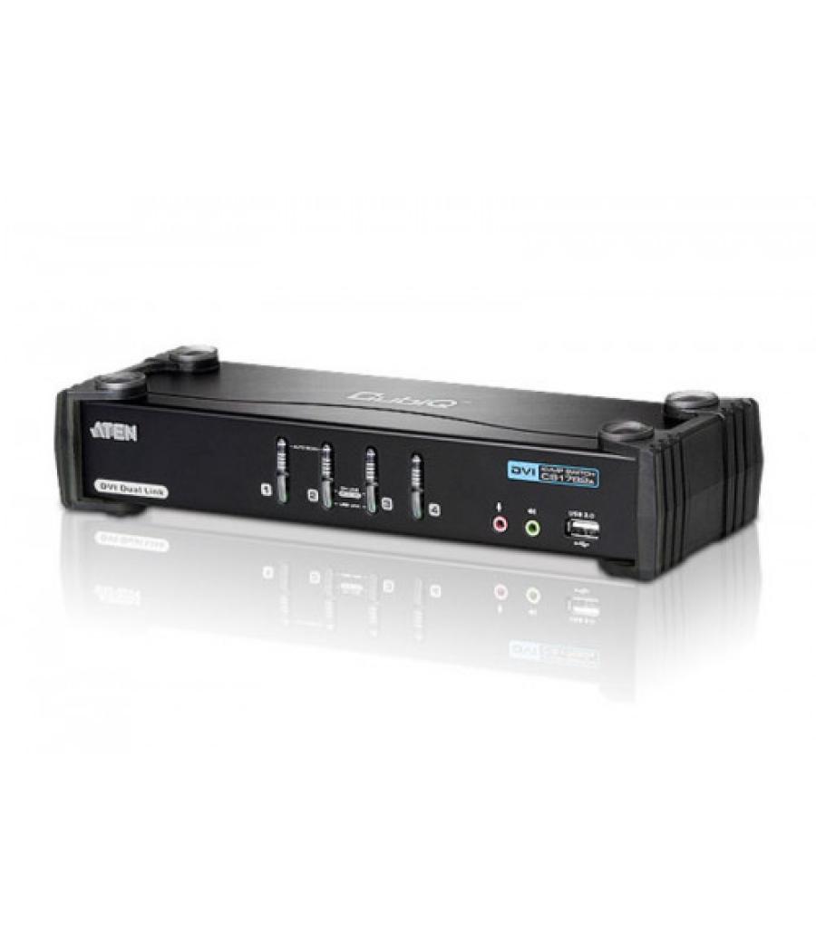Aten cs1784a interruptor kvm negro