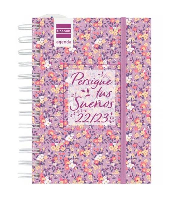 Finocam agenda escolar mini institut sueños 1/8 1dp espiral doble pp 2022-2023