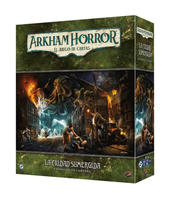 Juego de mesa arkham horrir la ciudad sumergida exp. campaña