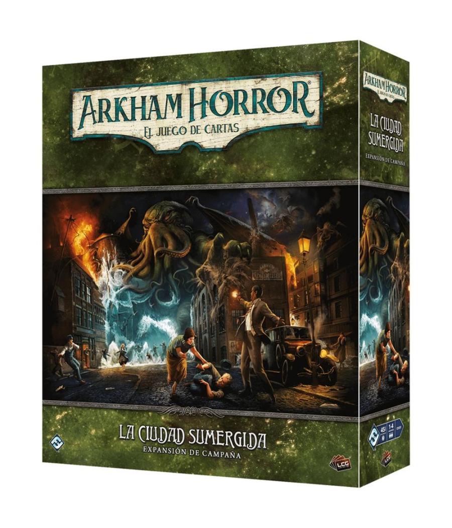Juego de mesa arkham horrir la ciudad sumergida exp. campaña