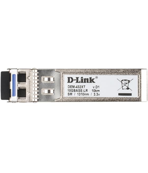 Adaptador sfp+ d - link dem - 432xt 10gbase - lr 10km fibra optica