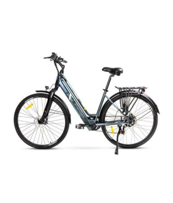 Bicicleta electrica smartgyro sunset titanium 250w 1000mah 50km auto